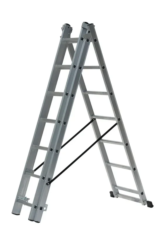 Awtools drabina aluminiowa 3×14 stopni 150kg adapatacja na schody
