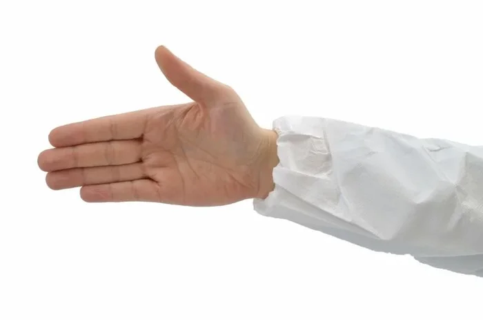 Awtools Kombinezon Jednorazowy Biały M – Buzo desechable blanco, talla M, ideal para protección en trabajos industriales, resistente, cómodo, de uso único, material de alta calidad