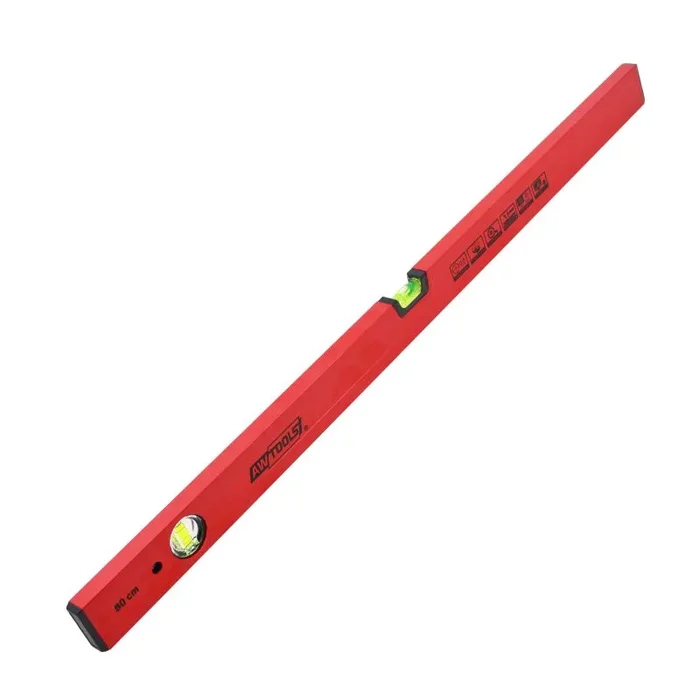 Awtools poziomnica malowana czerwona 100cm