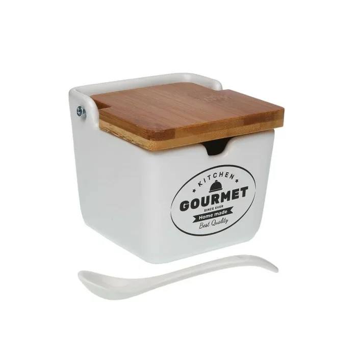 Azucarero Versa Gourmet Cerámica 8,8 x 8,5 x 8,8 cm – Marca: Versa – EAN: 8420327563514