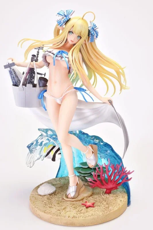 Azur lane estatua 1/6 centaur beachside undine 27 cm