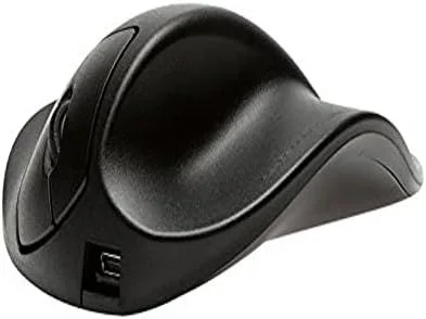 Bakker Elkhuizen BNEP210RW – Guante inalámbrico diestro con 3 Botones y Rueda de Desplazamiento, Color Negro