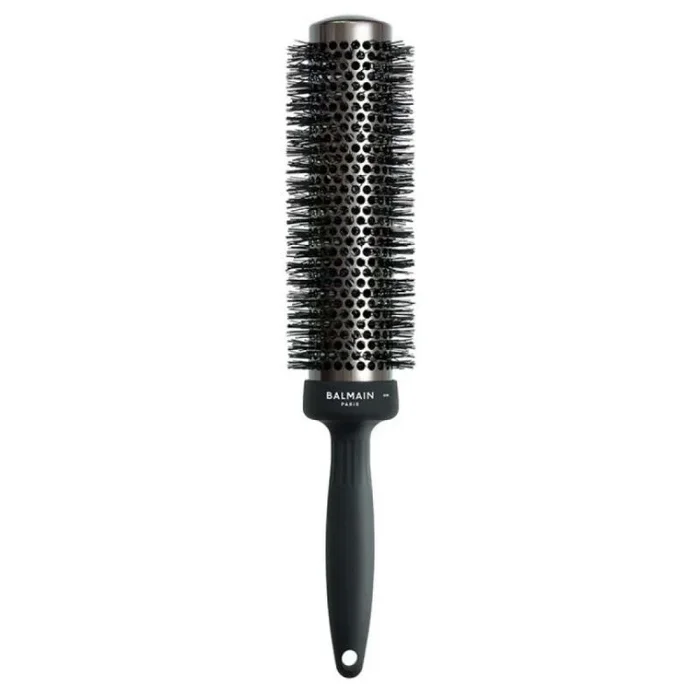 Balmain professionnel, ceramic, round, hair brush, black, 43 mm xl