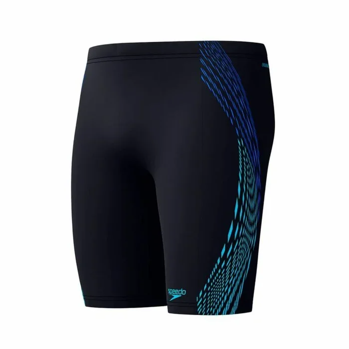 Bañador hombre speedo tech panel jammer negro 30