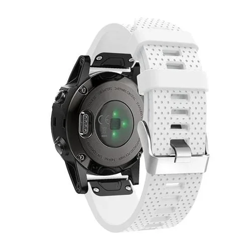 Banda de Reloj de Silicona Garmin Fenix 5S (Blanco)