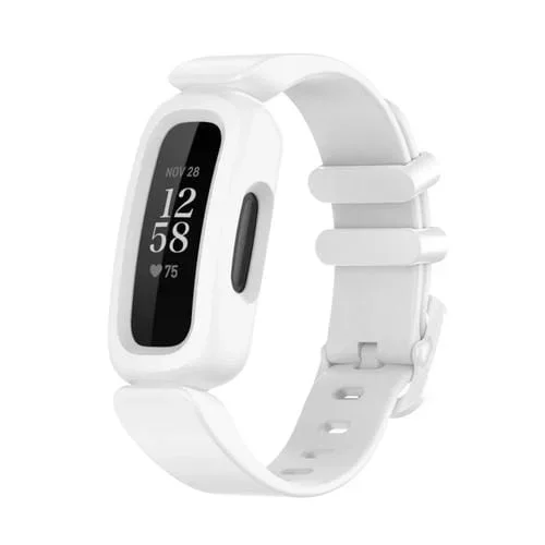 Banda de Reloj Integrada Silicone para Fitbit Ace 3 (Blanco)