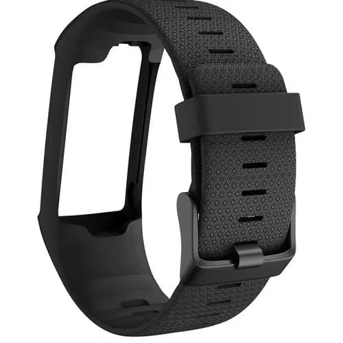 Banda de Reloj Texturizada para Polar A360 y 370 (Negro)
