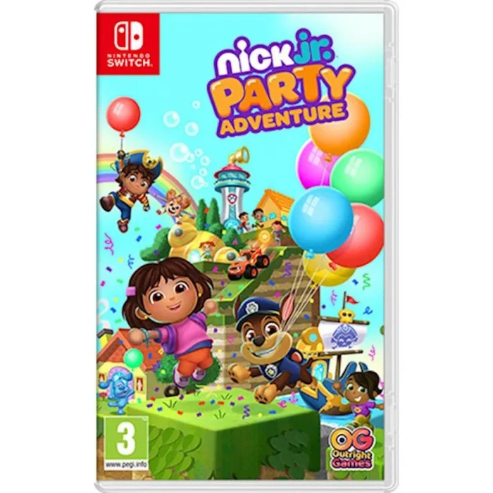 BANDAI NAMCO Entertainment Nick Jr. Party Adventure Estándar Árabe, Danés, Holandés, Finés, Noruego, Polaco, Sueco Nintendo Switch
