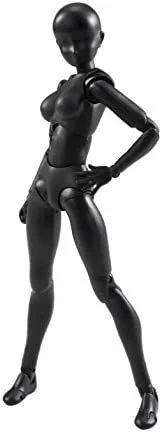 BANDAI Tamashii Nations S.H. Figuarts Woman (Solid Black Color Ver.) Figura de acción