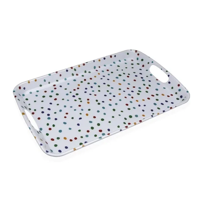 Bandeja de Aperitivos Versa Dotty Melamina 31 x 3 x 46,2 cm – Marca: Versa – EAN: 8420327568205