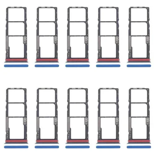 Bandeja para Tarjeta SIM y Micro SD Motorola Moto G04s (Azul) (10 Unidades)