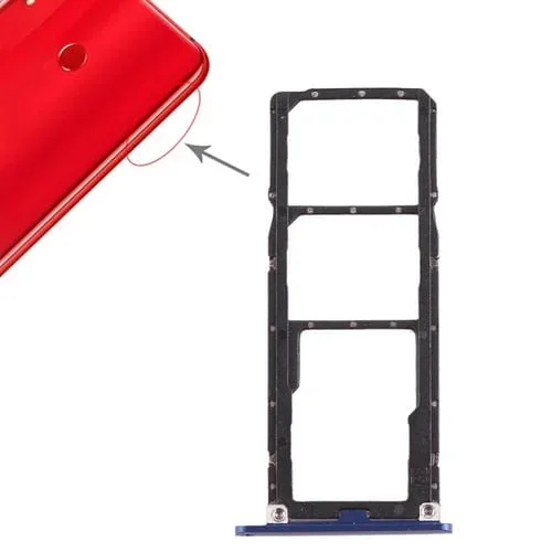 Bandeja Tarjeta SIM / Micro SD Honor 8X Max (Azul)