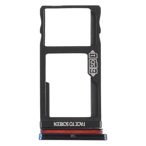 Bandeja Tarjeta SIM + Micro SD Motorola Moto One Vision / P50 (Azul)