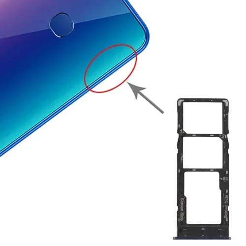 Bandeja Tarjeta SIM y Micro SD Infinix X627 Smart 3 Plus (Azul)