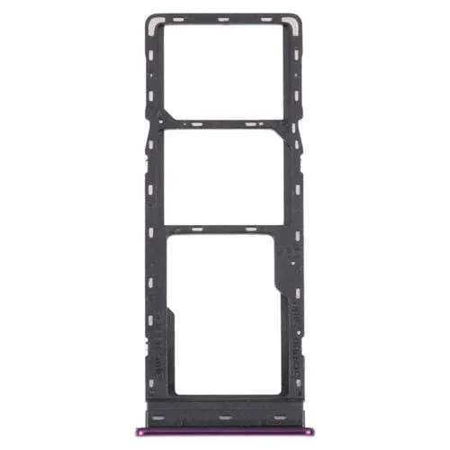 Bandeja Tarjeta SIM y Micro SD Tecno Spark 4 Lite Kc8S (Púrpura)
