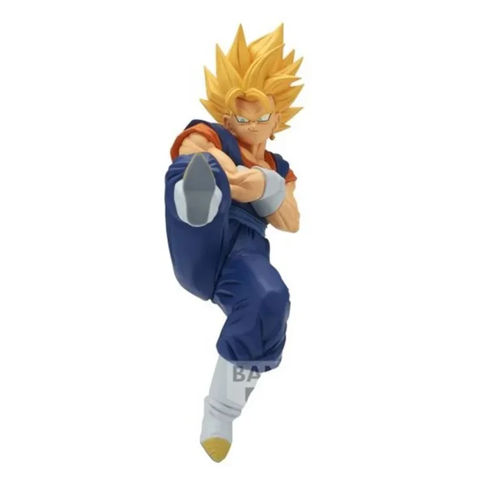Banpresto BP88599P Vegito Figura de Acción, Super Saiyan, Vs Majin Buu, Gohan Absorbed, Dragon Ball Z, Match Makers, 11 cm, Multicolor