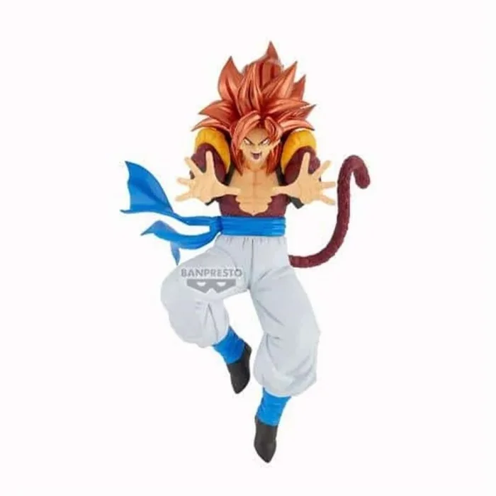 Banpresto Figura de Acción Coleccionable Gogeta Super Saiyan 4 Dragon Ball GT – Blood of Saiyans, 16 cm – BP28579P Multicolor, Optimo para los fanaticos del Anime