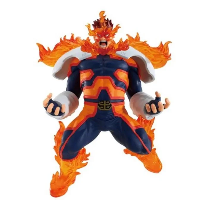 Banpresto Figura de Accion Endeavor My Hero Academia, The Amazing Heroes, Plus 17 cm Multicolor BP89637P