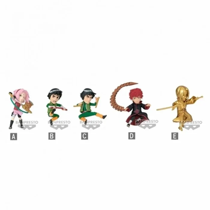 BANPRESTO Figura World collectable Narutop99 Vol.4 Naruto Shippuden 7cm