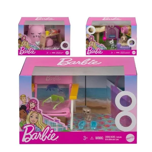 Barbie accessori estate ass.