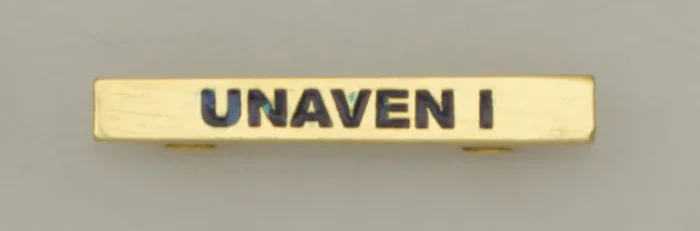 Barra De Misión Unaven I Albainox, De Metal, 2,2 Cms De Tamaño, 09462