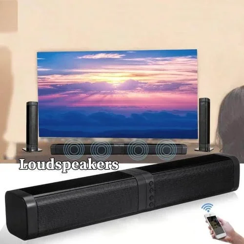Barra de Sonido Inalámbrica Bks-33 5.0 para TV Soporte TF Extraíble Empalme Efecto Estéreo 3D
