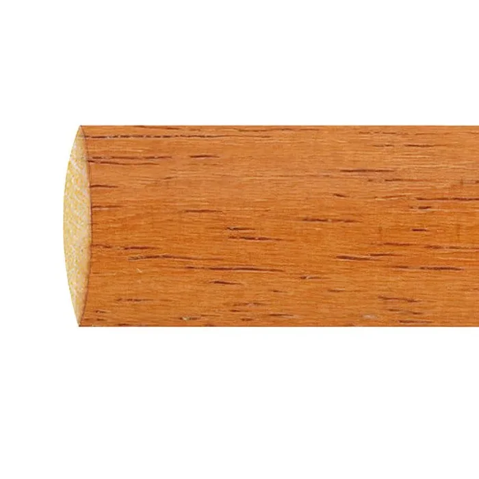 Barra madera lisa 1,2 metros x 20 mm. teca