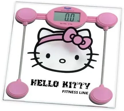 Bascula de baño hello kitty hk-b90035 lcd 1.0 max 150kg