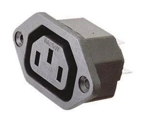 Base de conexión IEC 320 color negro Electro Dh 31.208 8430552027934