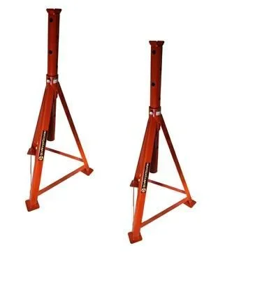 Base de soporte para taller, KT, 5T 1000-1800mm, 2 piezas, uso en talleres, capacidad de carga de 5 toneladas, ajustable, robusto y duradero.
