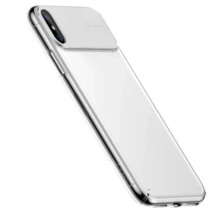 Baseus iphone xs case comfortable case white (wiapiph58-ss02)