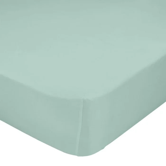 Basic Bajera Menta Menta, 160x200x32 cm (Cama 150/160), 100% Algodón, Calidad de 150