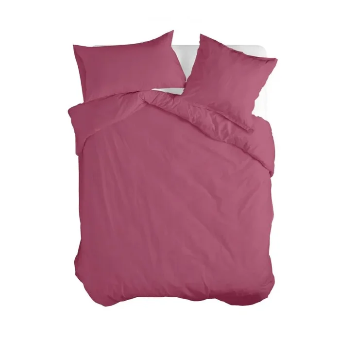 Basic Funda nórdica Magenta Magenta, 200×200 cm (Cama 120), 100% Algodón, Calidad de 150