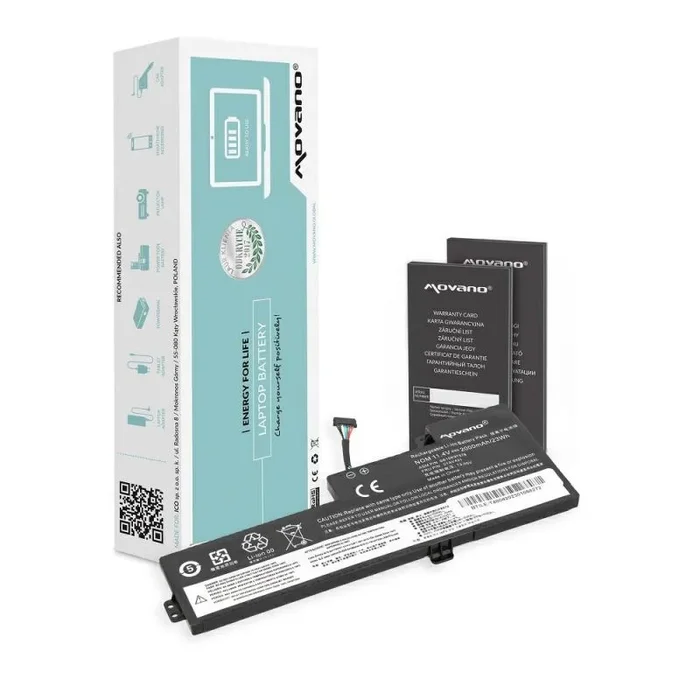Batería compatible para portátil lenovo t480 11.4v 2000 mah movano