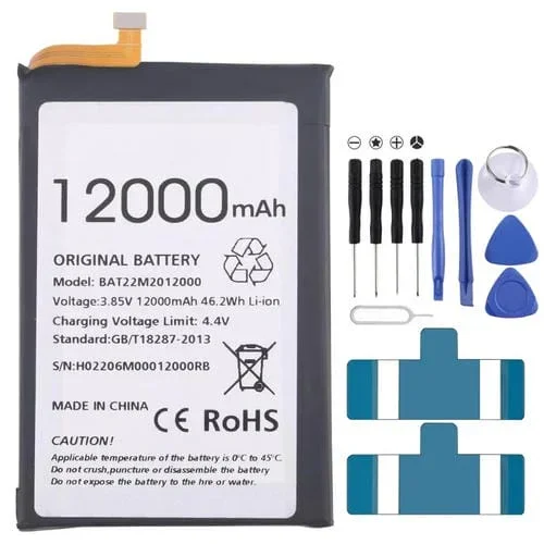 Batería Doogee BAT22M2012000 12000 mAh para S89 y S89 Pro