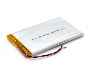 Bateria LITIO 3,7V 1800mA C/Cto.Control 35x68x5,5mm
