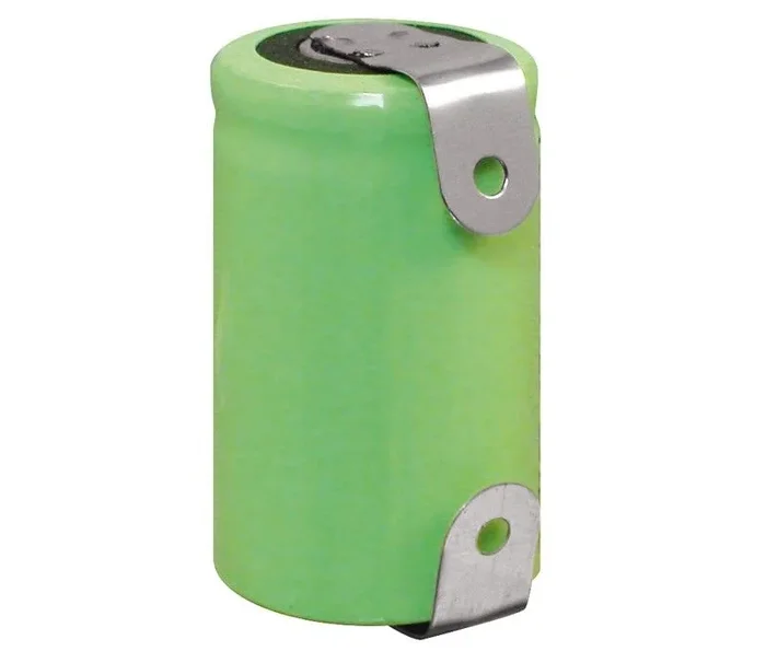 Bateria NiMh 1/2A 2/3A 1,2V 1100mA Con Terminales