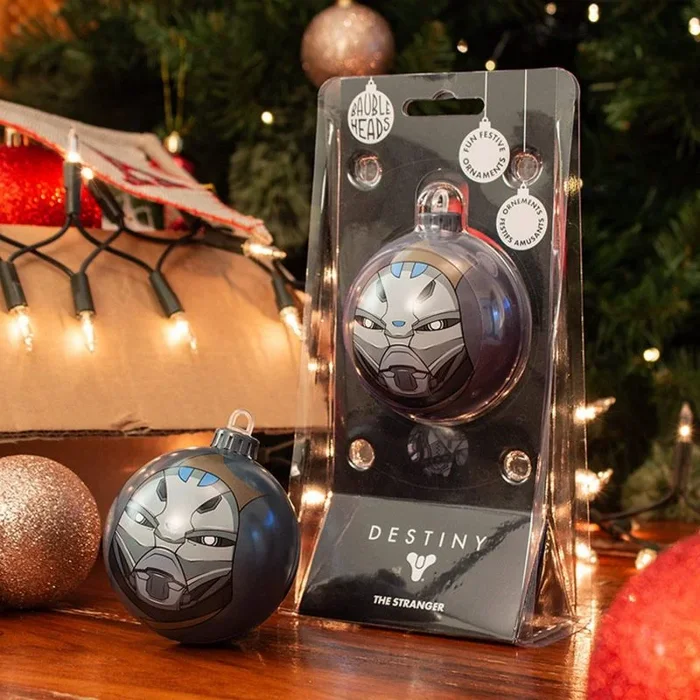 Bauble Heads numskull Bola de Navidad Destiny The Stranger, Gris, 7×9 cm