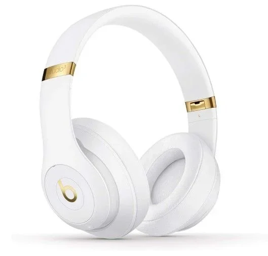 Beats Studio 3 Wireless Bluetooth Headphones (over Ear) White Core