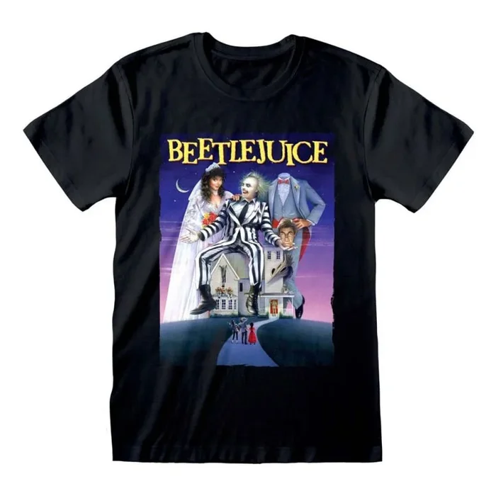 Beetlejuice camiseta poster talla l