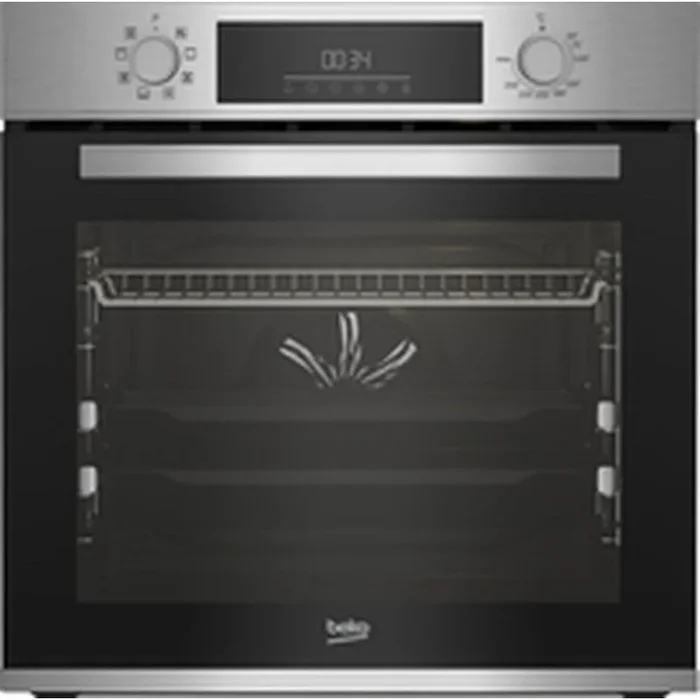 Beko BBIM12301X horno 72 L Negro, Acero inoxidable