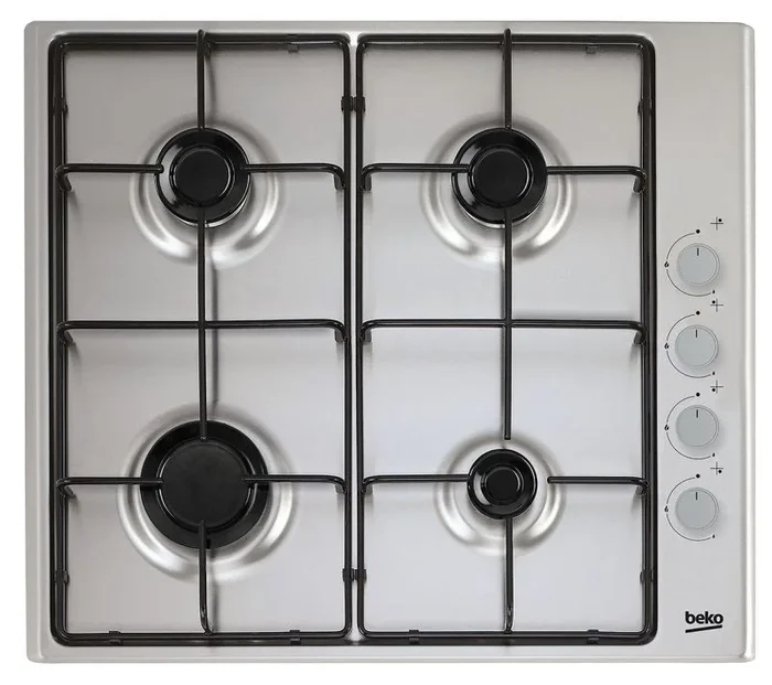 Beko HIGG641C3SX Acero inoxidable Integrado 60 cm Encimera de gas 4 zona(s)