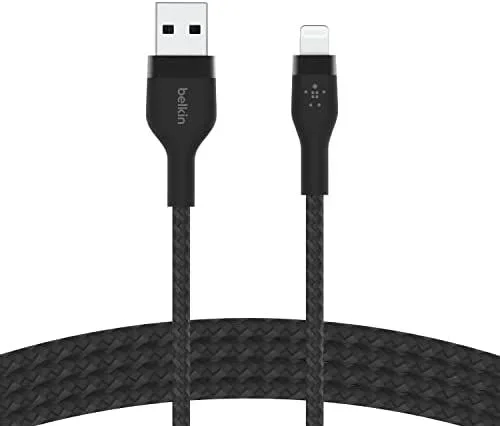 Belkin CAA010BT1MBK cable de conector Lightning 1 m Negro