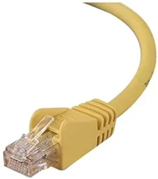 Belkin cat 5 e network cable 10,0 m utp yellow snagless