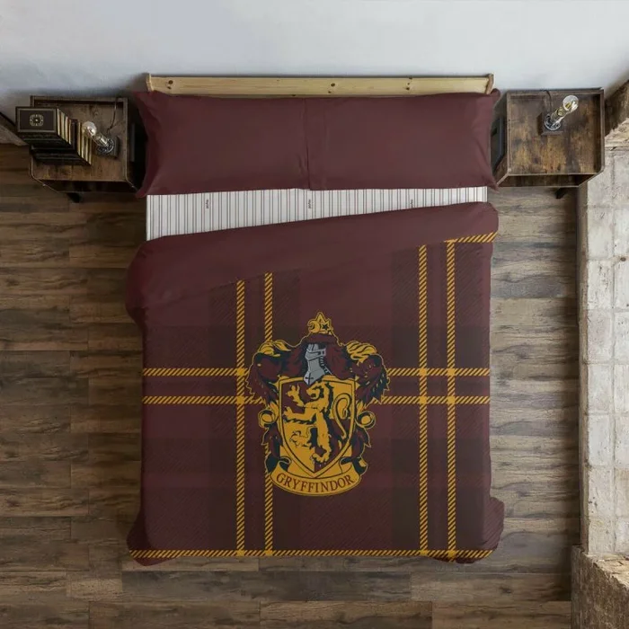 BELUM | Funda nórdica Harry Potter, Funda nórdica con Botones 100% algodón Modelo Classic Gryffindor para Cama de 150/160 (240×220 cm)