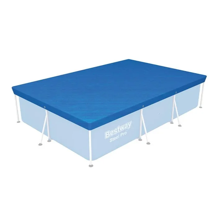 BESTWAY Cobertor de Invierno Rectangular 304×205 cm para Piscinas Rectangulares de 300×201 cm Azul