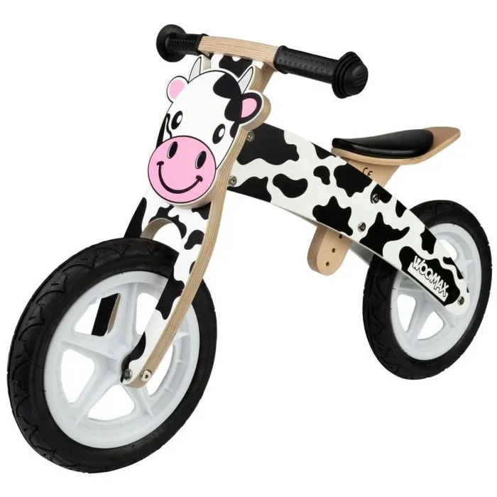 Bicicleta infantil woomax vaca 12″ sin pedales