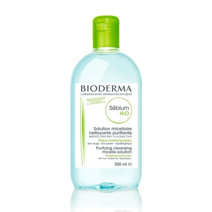 Bioderma Sebium H2O Micellar Water agua micelar 500 ml