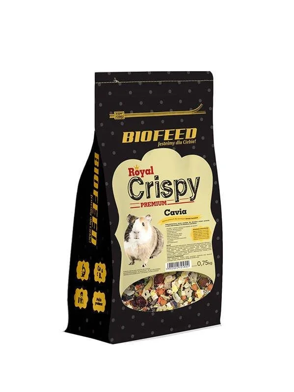 Biofeed royal crispy premium cavia – food for guinea pigs – 2kg