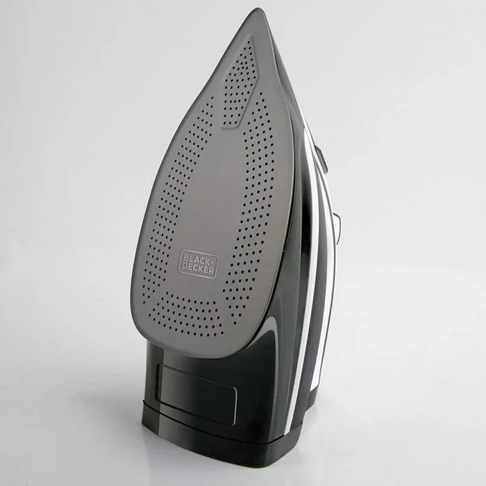 Black+Decker BXIR2802E Plancha de vapor, 2800 W, 370 milliliters, Plástico, Gris oscuro